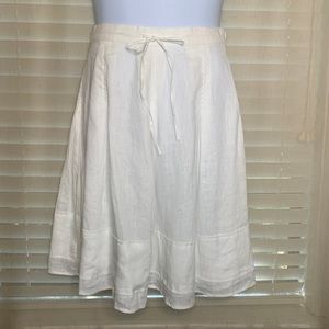 Banana Republic Linen Skirt Size 6